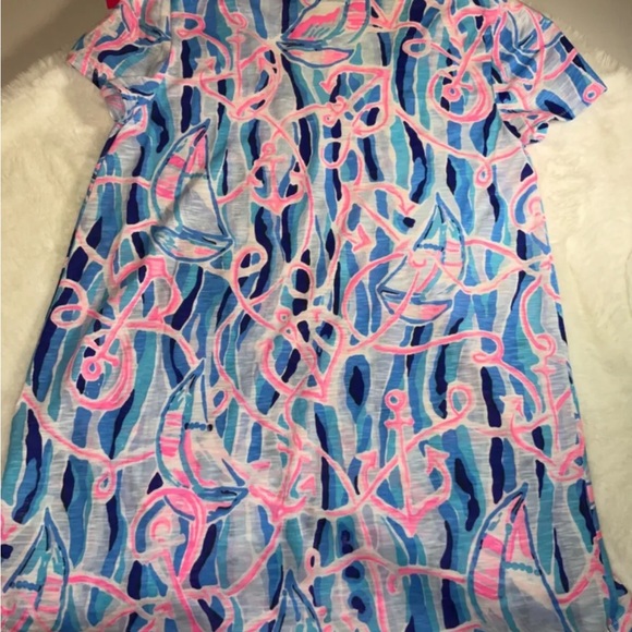 Lilly Pulitzer NWT Etta Top Reel Nauti $48 Size XXS ⚓️ - Picture 4 of 6